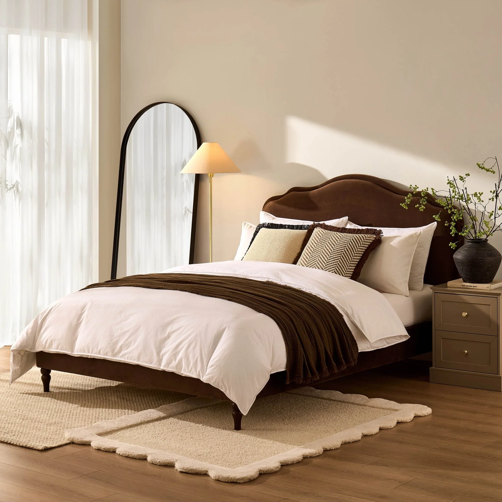 Bed - Cappuccino