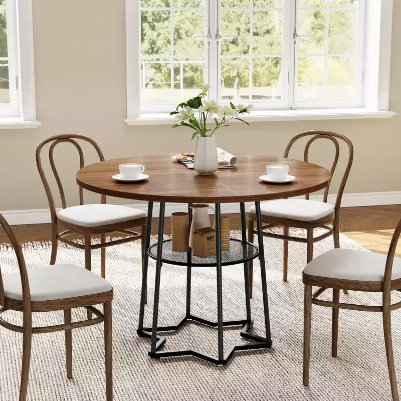 Round Dining Table for 4, 38.6