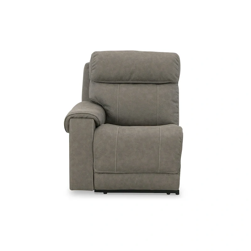 Starbot Gray Power Reclining Sectional - 112W x 112D x 42H
