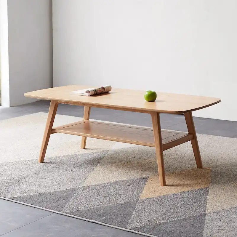 100% solid wood Top Coffee table