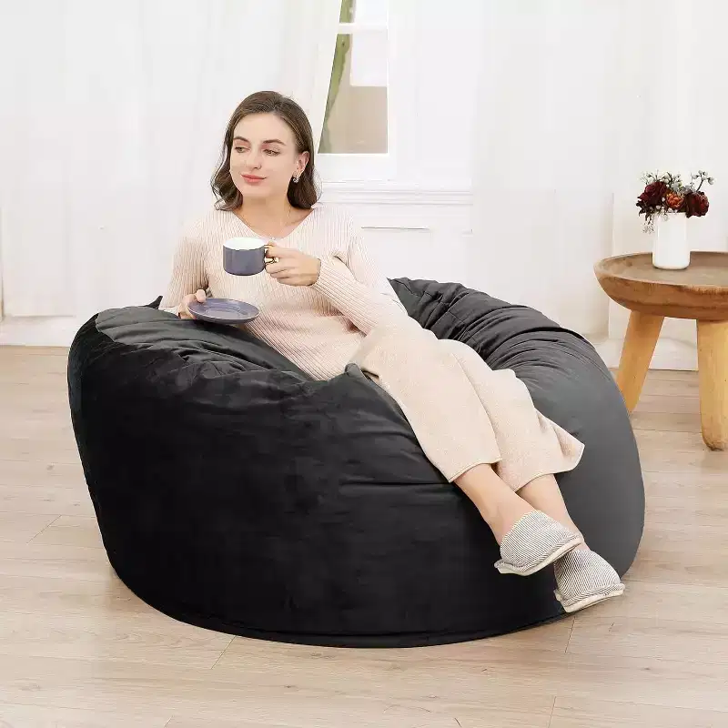 Bean Bag Chair, Cozy Lazy Sofa for Adults Kids with Fillings