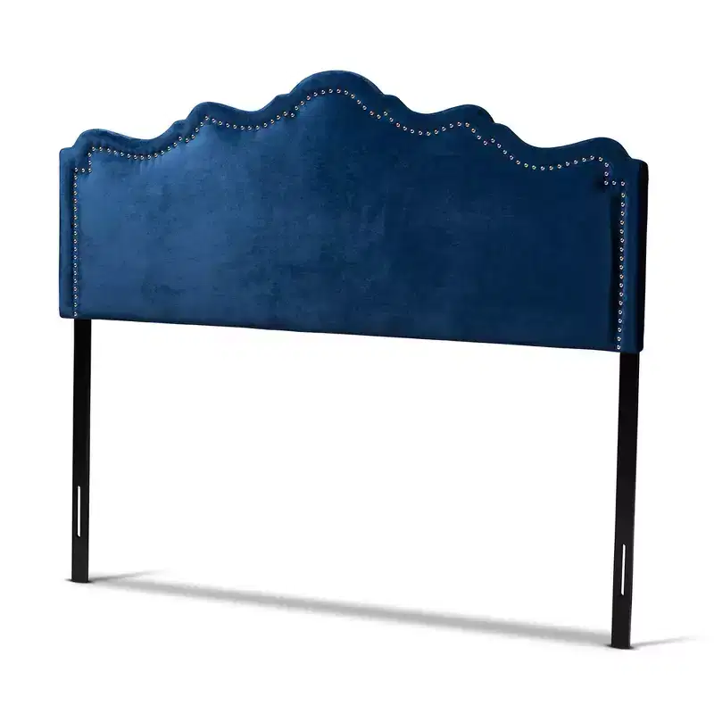 Nadeen Velvet Headboard - Baxton Studio