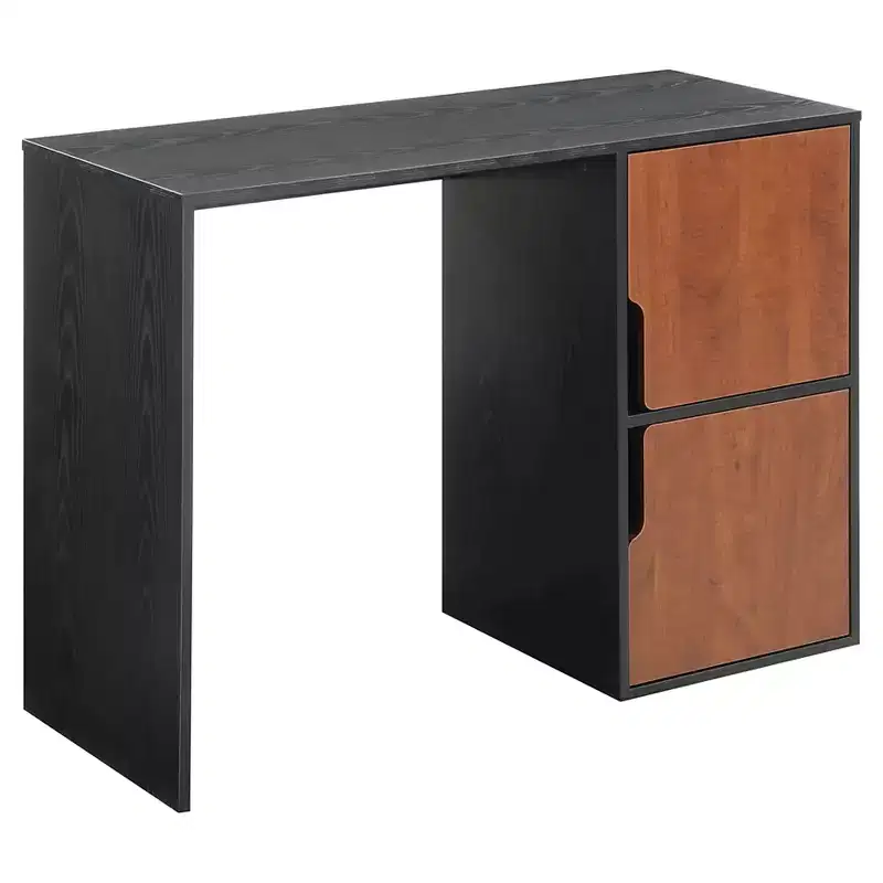Student Desk with Storage Cabinets