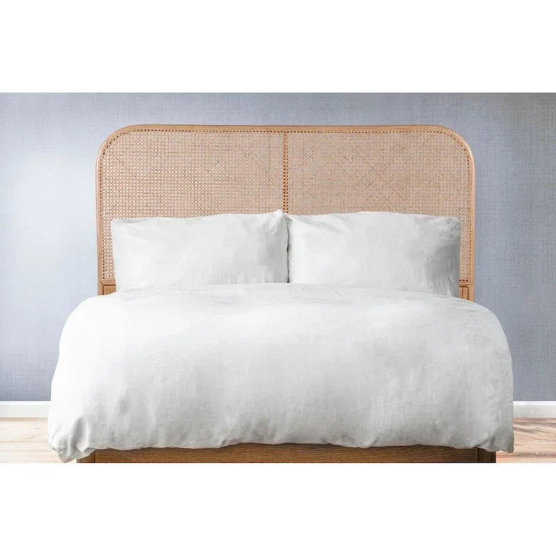 Lombok Cane and Teak Headboard