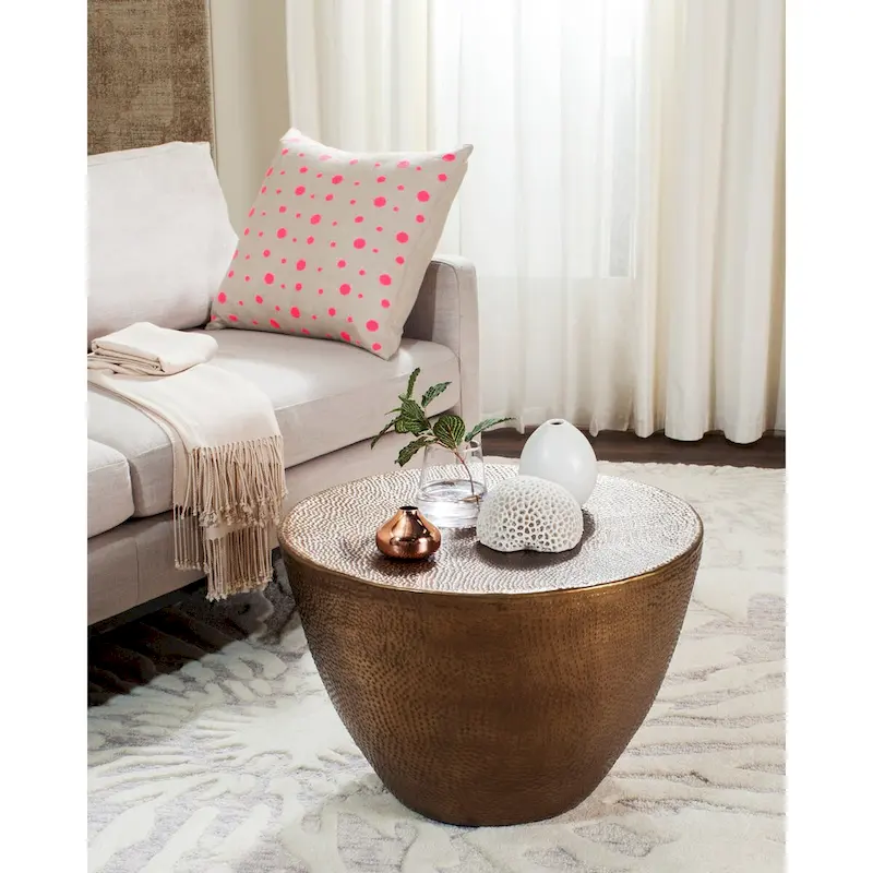 Drum Coffee Table - 24 W x 24 D x 16 H