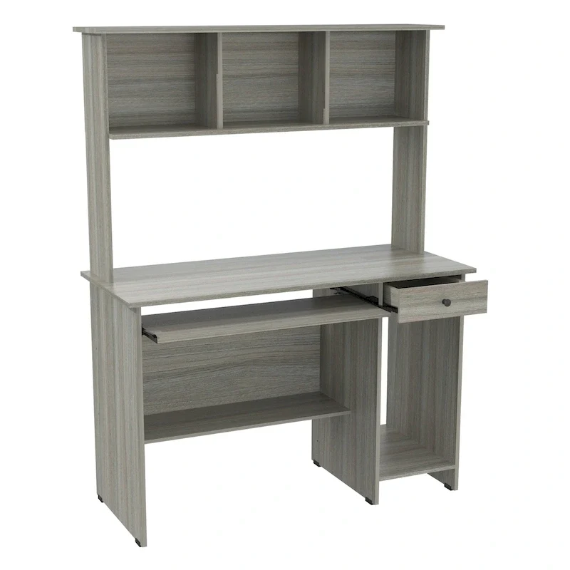 Porch & Den Ruthven Computer Desk and Hutch